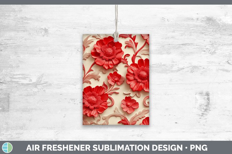 Gorgeous3D Valentine Air Freshener design.