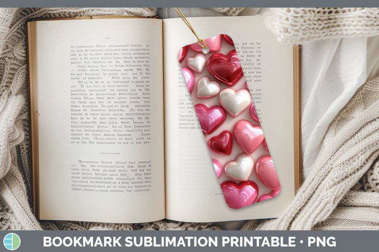 Printable Valentine Bookmark Image 3