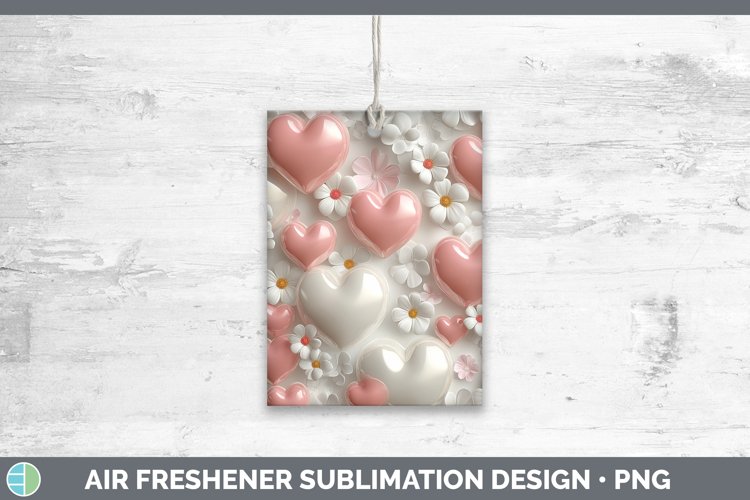 Pink Hearts Clipart Image 8