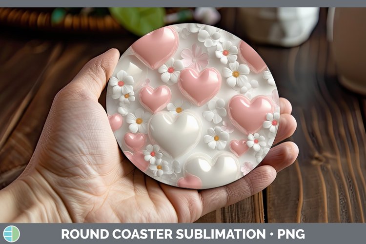 Pink Hearts Clipart Image 24