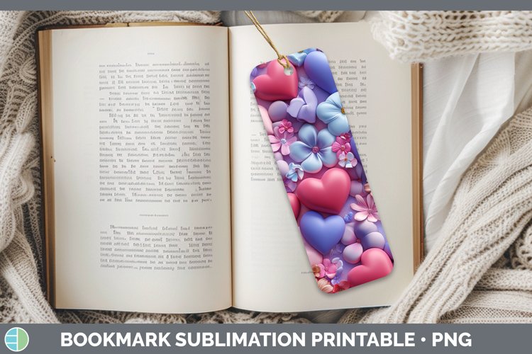 Printable Valentine Bookmark Image 19