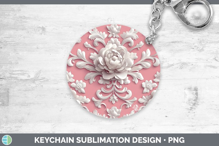 Gorgeous3D Valentine Keychain design.