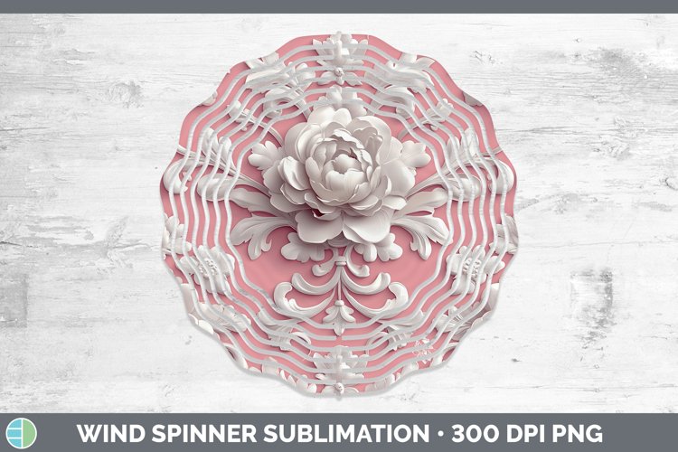 Gorgeous3D Valentine Wind Spinner design.