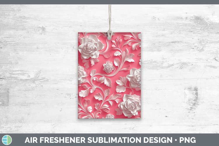 Gorgeous3D Valentine Air Freshener design.