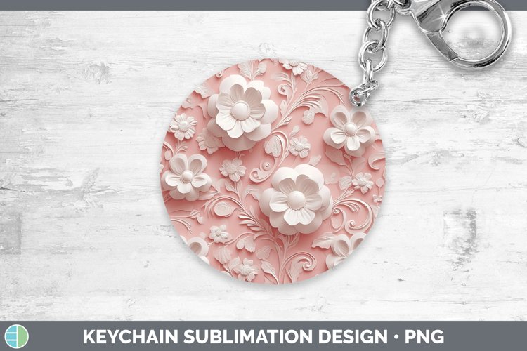 Gorgeous3D Valentine Keychain design.