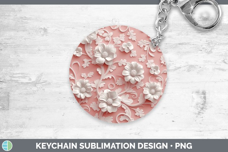 Gorgeous3D Valentine Keychain design.