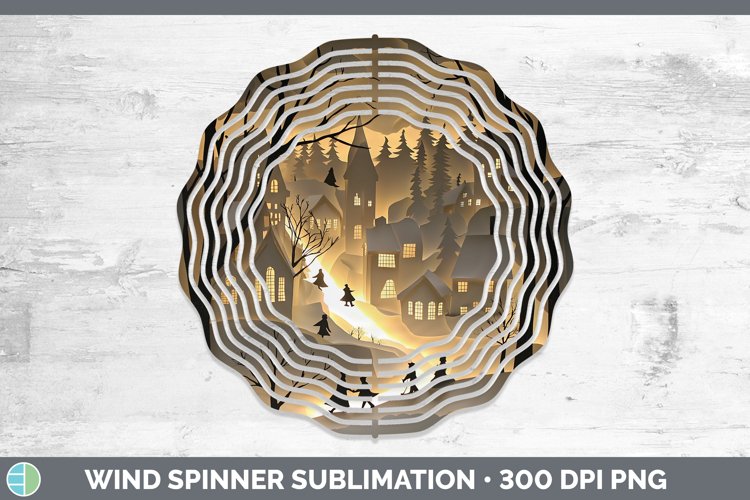 Gorgeous3D Wind Spinner design.