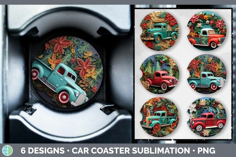 Vintage Truck Clipart Image 6