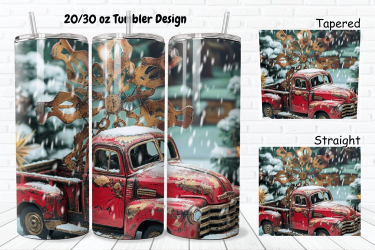 Christmas Tumbler Wrap Image 6