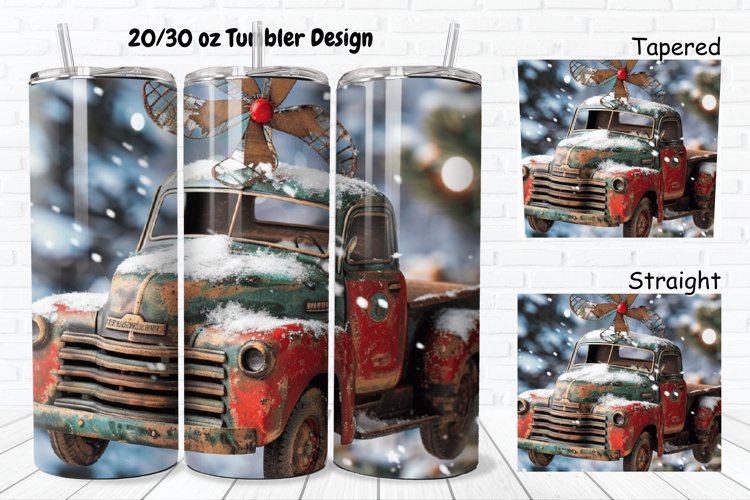 Christmas Tumbler Wrap