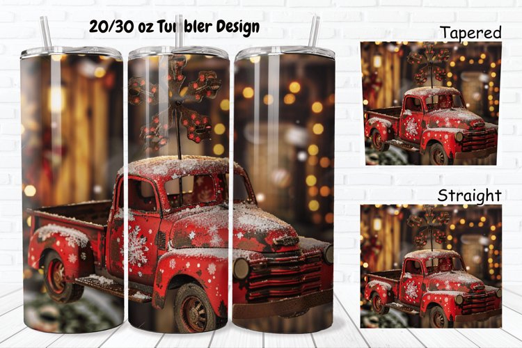 Christmas Tumbler Wrap Image 4