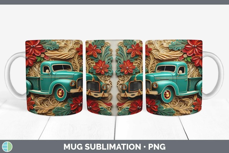 Vintage Truck Clipart Image 14