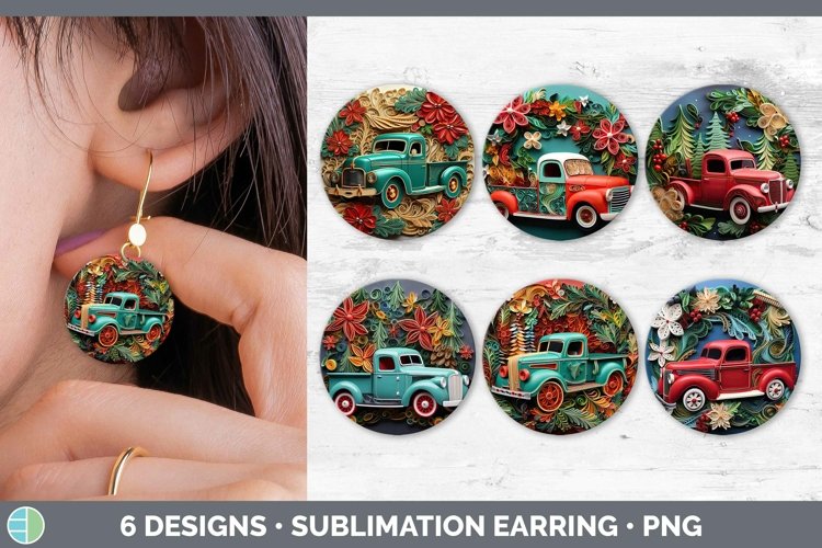Vintage Truck Clipart Image 13