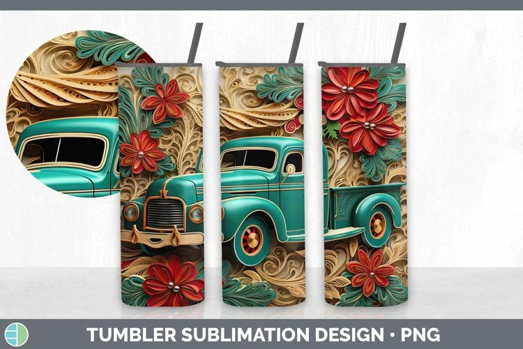 Vintage Truck Clipart Image 11