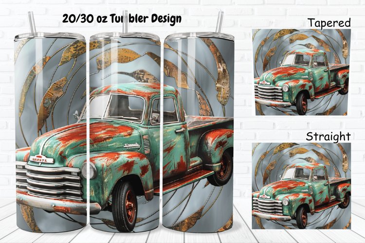 Vintage Truck Clipart Image 10