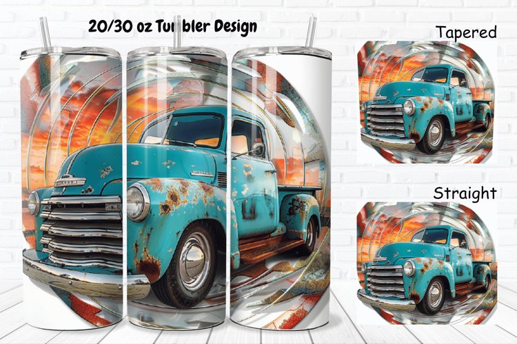 Vintage Truck Clipart Image 14