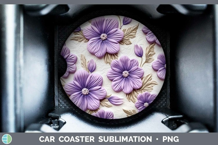 Car Coaster Sublimation Designs Image 4