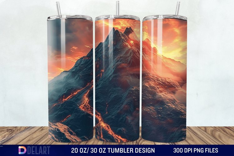 Luce d' Almafi 8oz Boxed Tumbler, Volcano main image 1