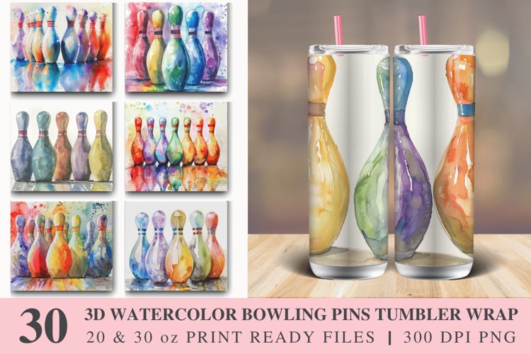Bowling Pins Clipart Image 15
