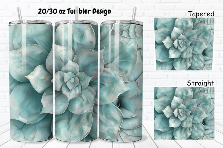 Watercolor Succulent Clipart Image 9