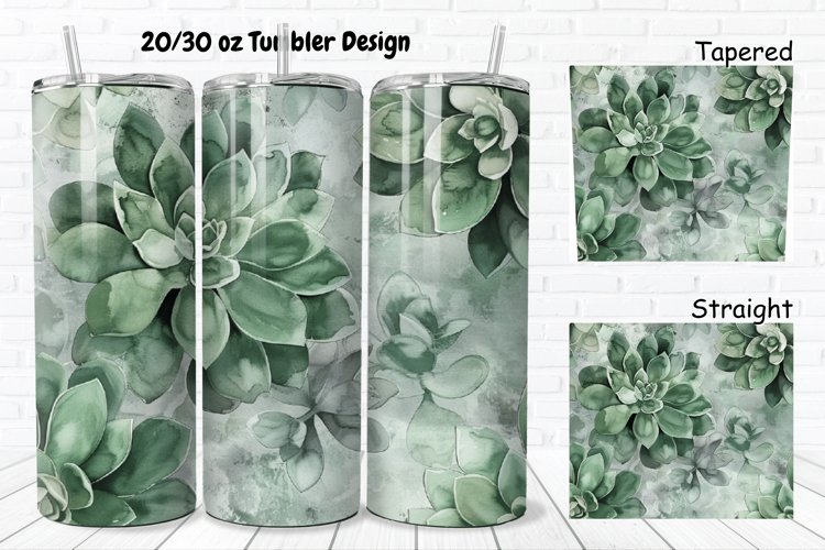 Watercolor Succulent Clipart Image 11