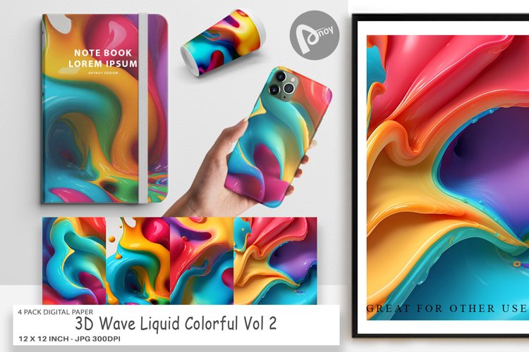 Wave Background Image 3