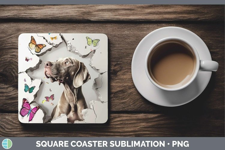 Gorgeous3D Square Coaster design.
