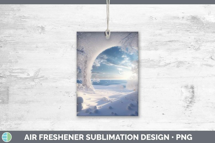 Gorgeous3D Winter Air Freshener design.