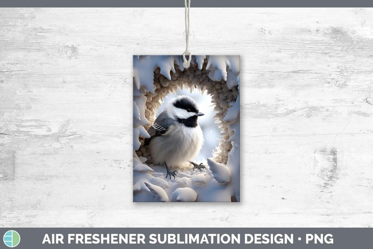 Gorgeous3D Winter Air Freshener design.