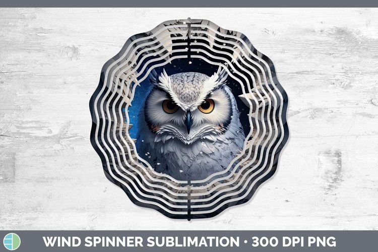 Gorgeous3D Winter Wind Spinner design.