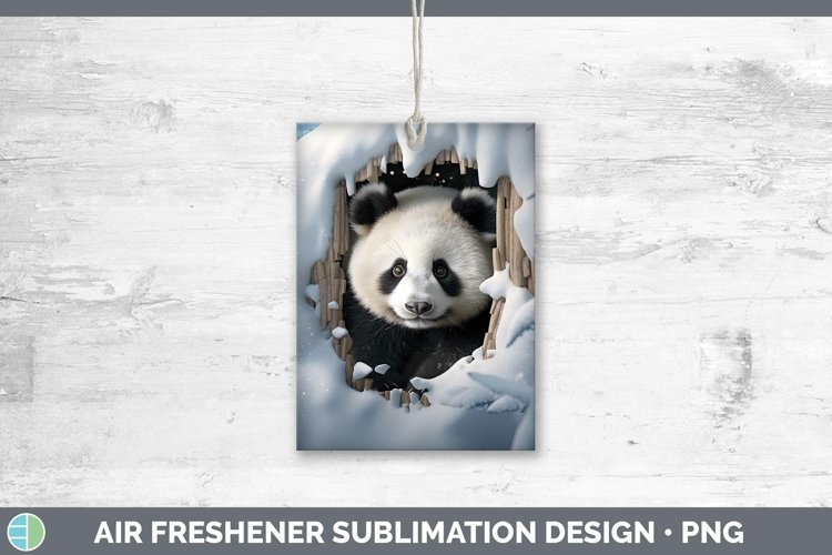 Gorgeous3D Winter Air Freshener design.