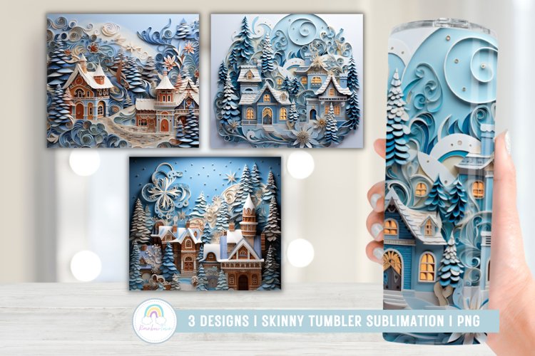 Christmas Tumbler Wrap Image 14