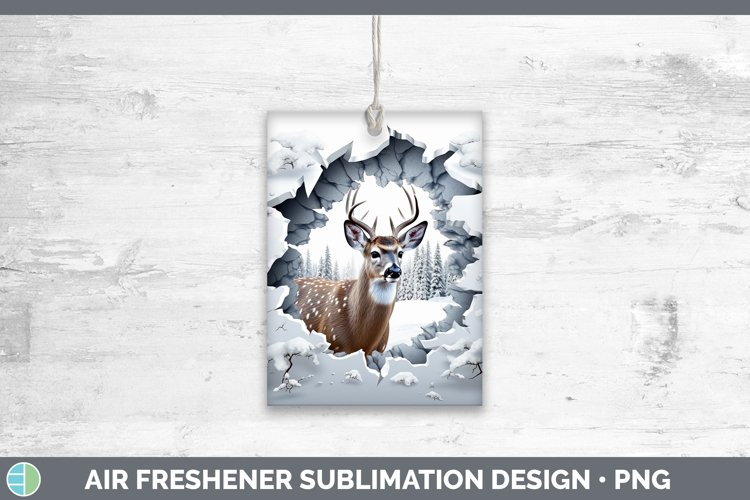 Gorgeous3D Winter Wall Air Freshener design.