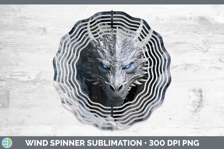 Gorgeous3D Winter Wall Wind Spinner design.