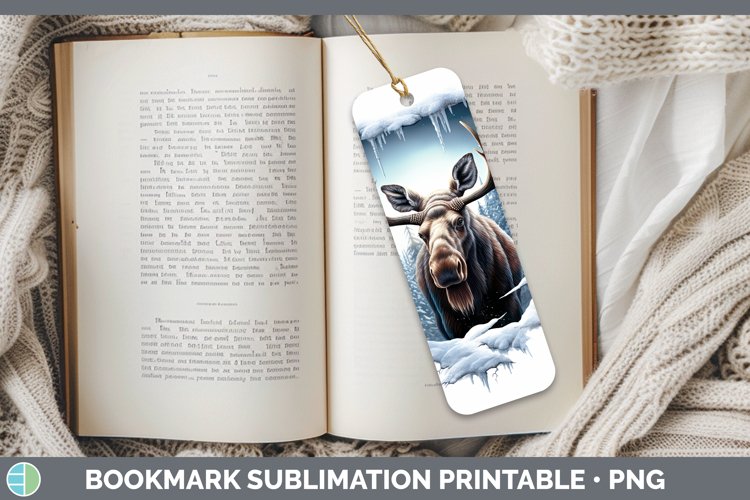 Gorgeous3D Winter Wall Bookmark design.
