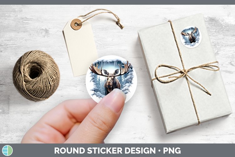 Gorgeous3D Winter Wall Stickers design.