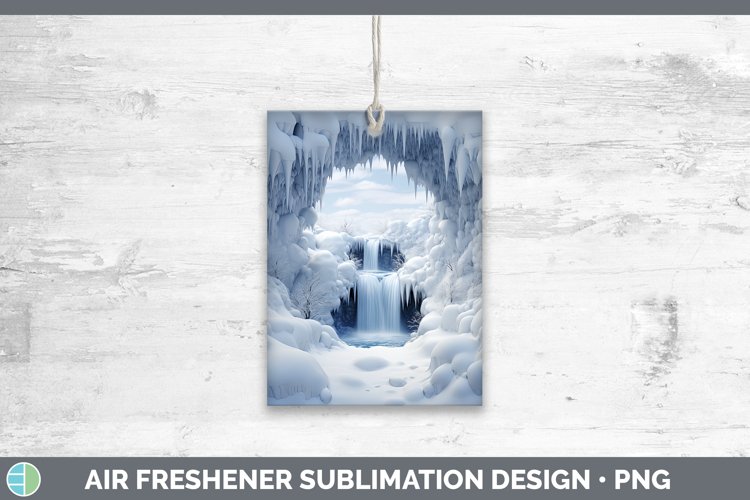 Gorgeous3D Winter Wall Air Freshener design.