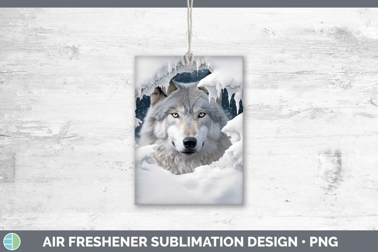 Gorgeous3D Winter Air Freshener design.