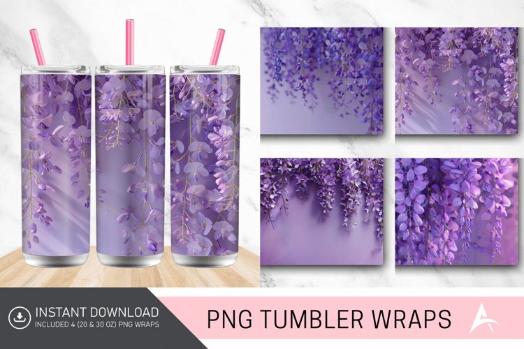 Purple Flower Clipart Image 12