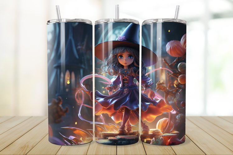 3D Witch 20oz/30oz Skinny Tumbler