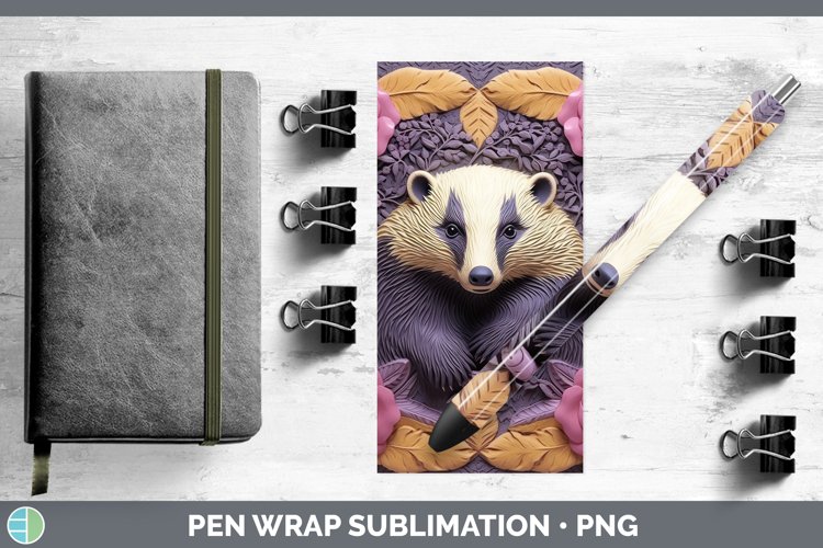 Badger Clipart Image 6