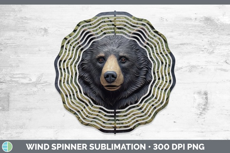 Gorgeous3D Woodland Animals Wind Spinner design.