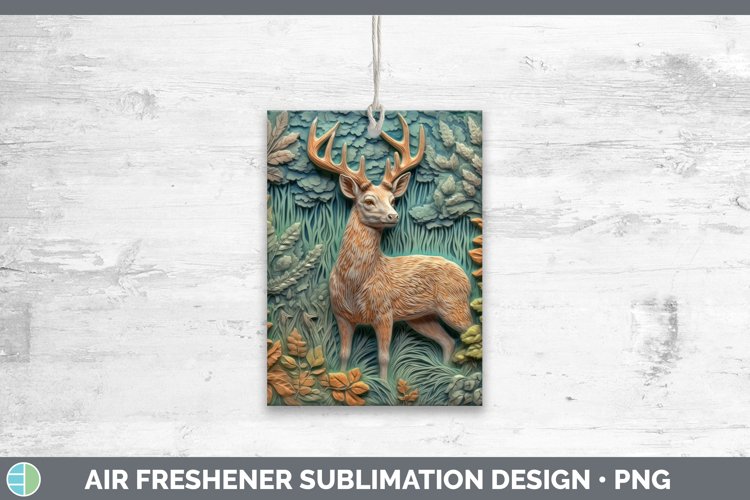 Gorgeous3D Woodland Animals Air Freshener design.
