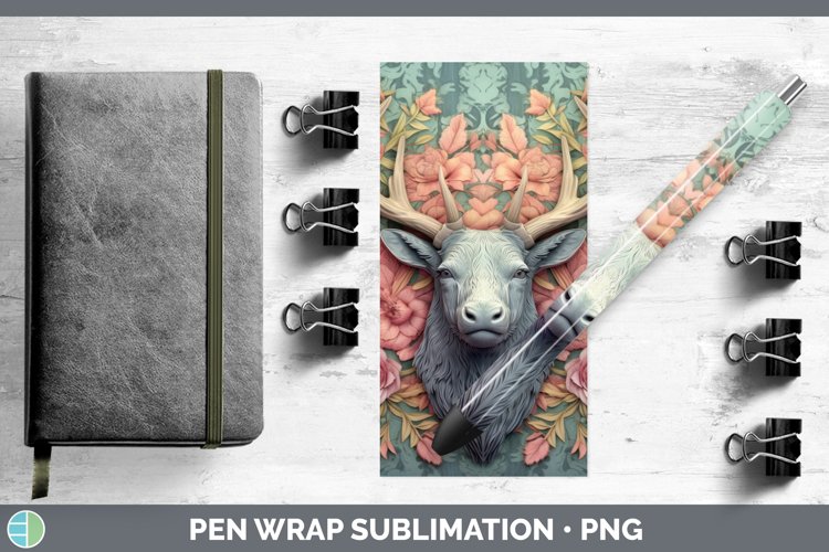 Gorgeous3D Woodland Animals Pen Wrap design.