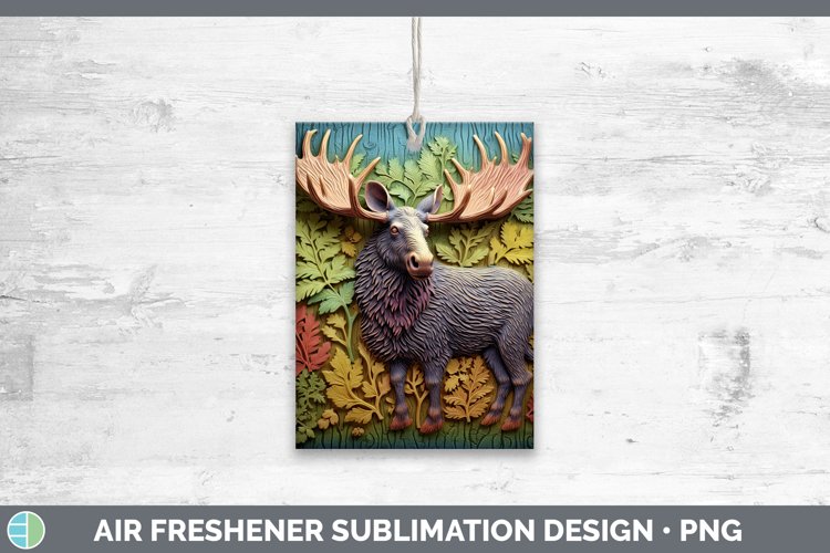Gorgeous3D Woodland Animals Air Freshener design.