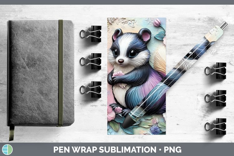 Gorgeous3D Woodland Animals Pen Wrap design.