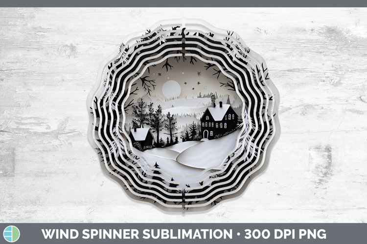 Gorgeous3D Wind Spinner design.