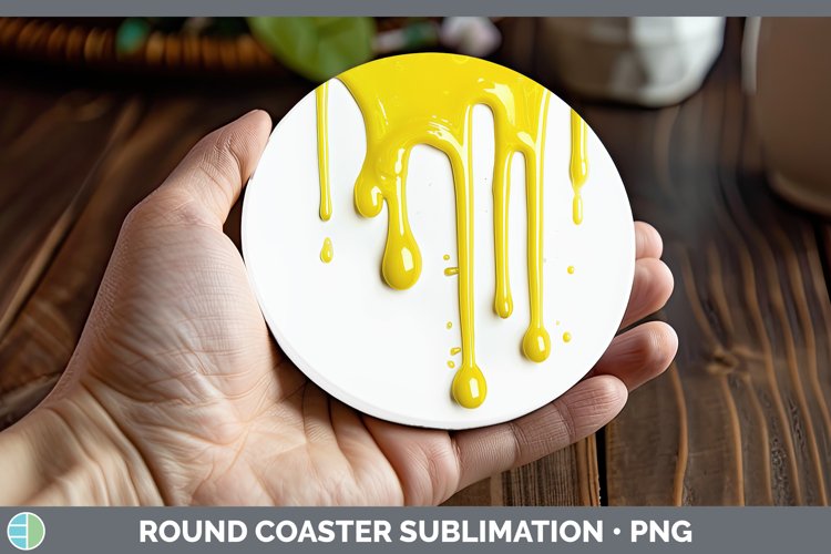 Gorgeous3D Round Coaster design.
