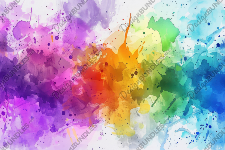 Abstract Watercolor Background Wallpaper
