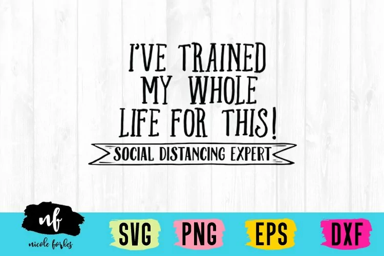 Social Distancing Expert SVG